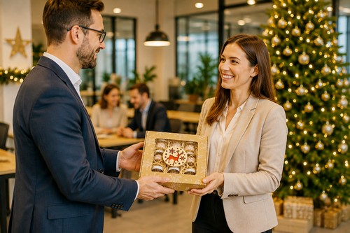 Naturalny zestaw miodów w drewnianym opakowaniu