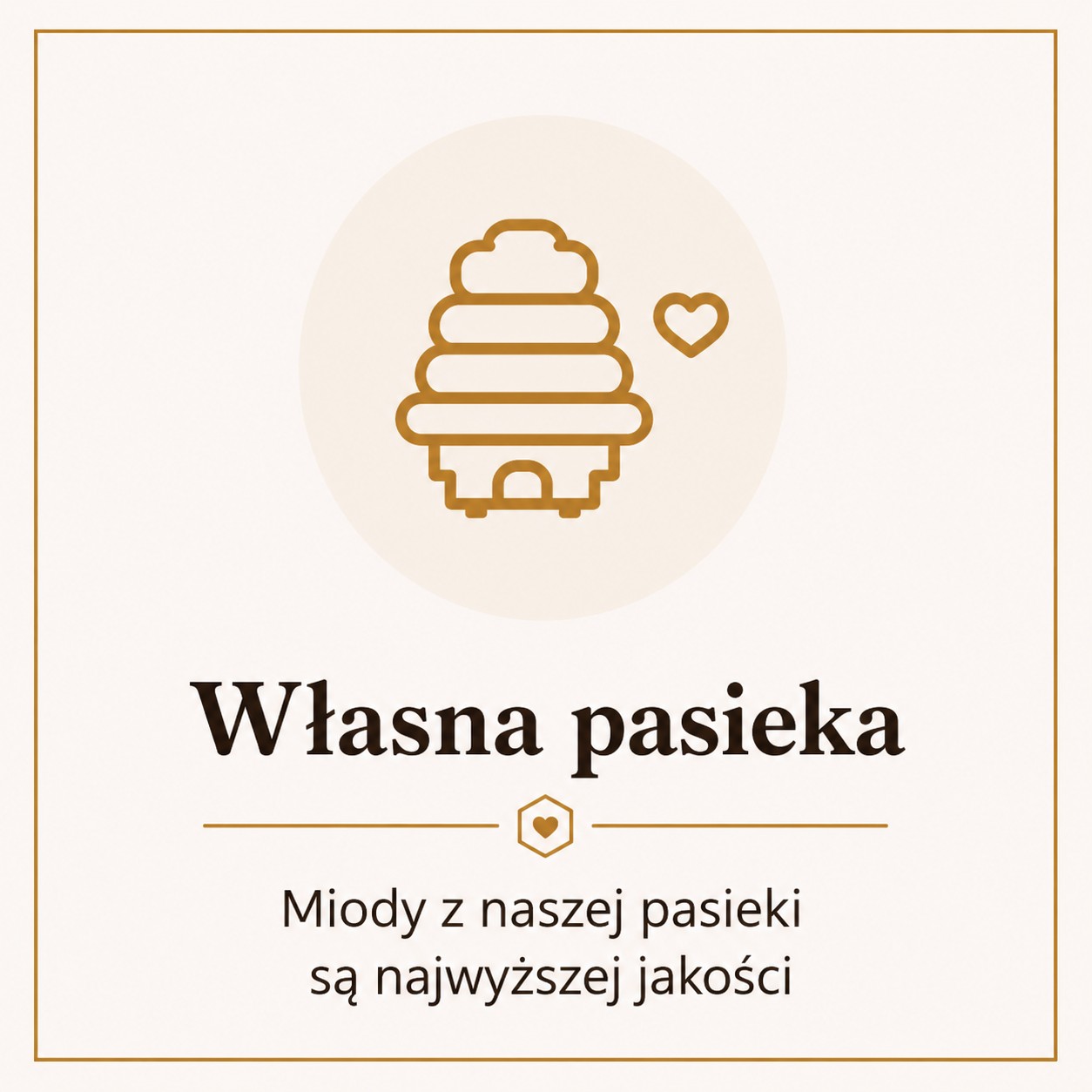 Własna pasieka