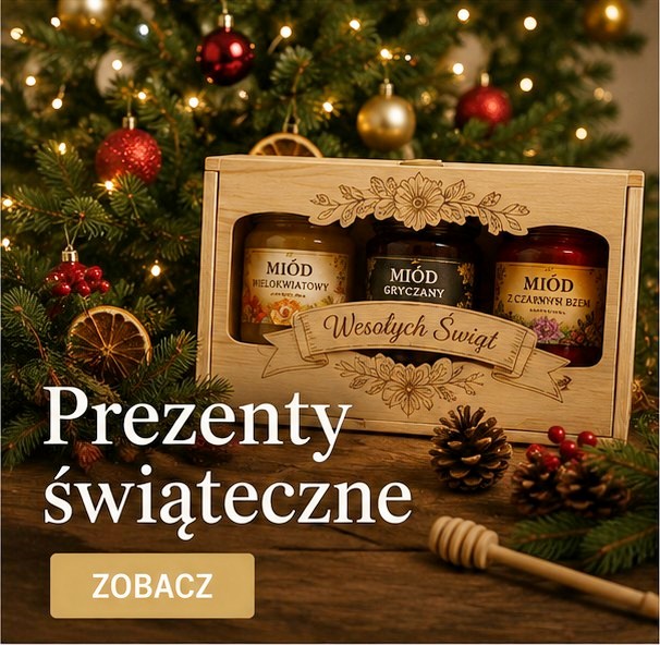 Prezenty świąteczne z miodem